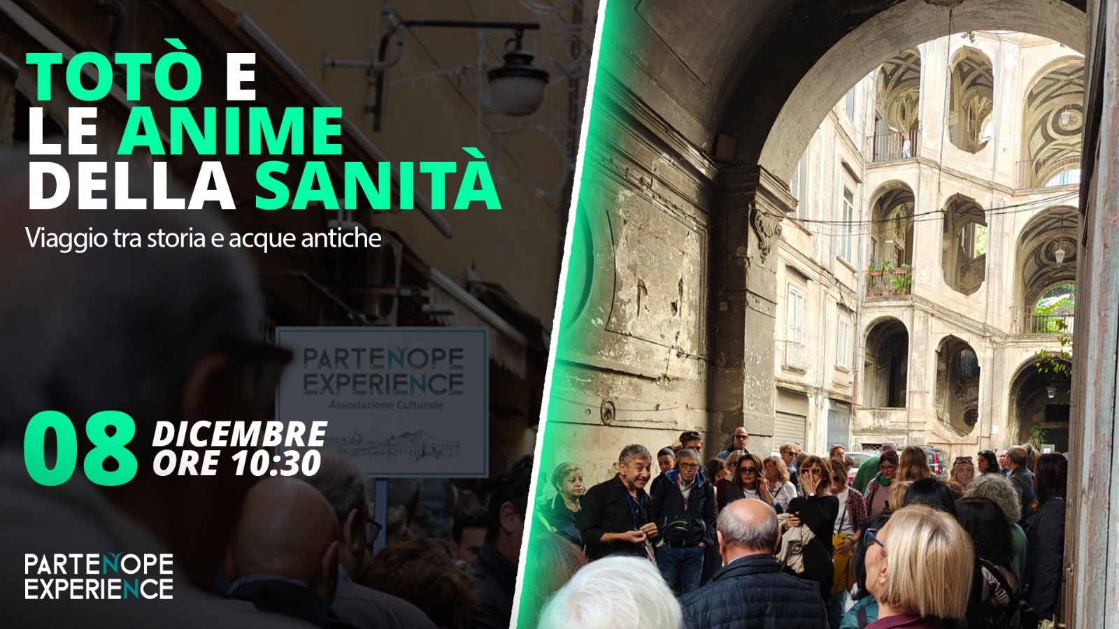 Rione Sanità Napoli – tour tra Totò, l’Acquedotto Augusteo e la Fabbrica di Cioccolato